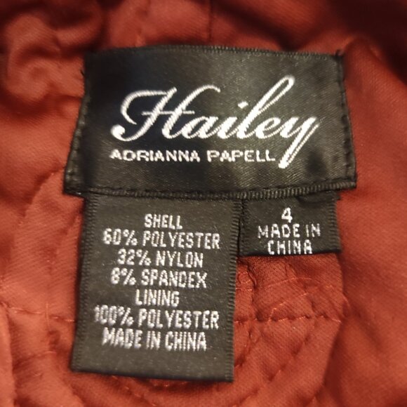 Hailey By Adriana Papell Red Rose Cocktail Dress - Picture 14 of 15